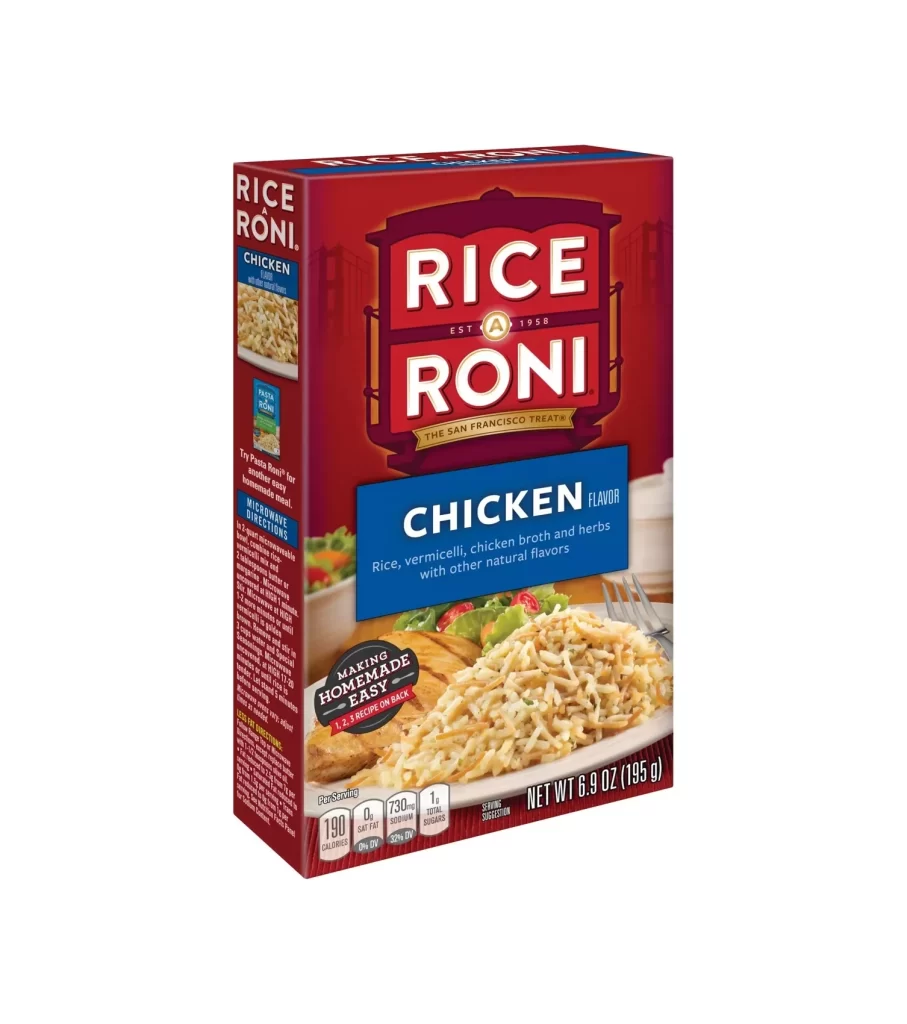 Rice A Roni Chicken Flavor Red