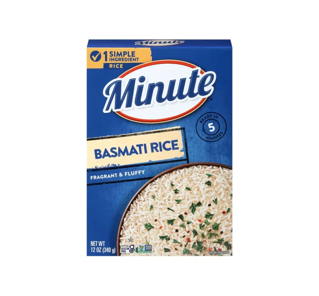 Rice Box Blue White Yellow