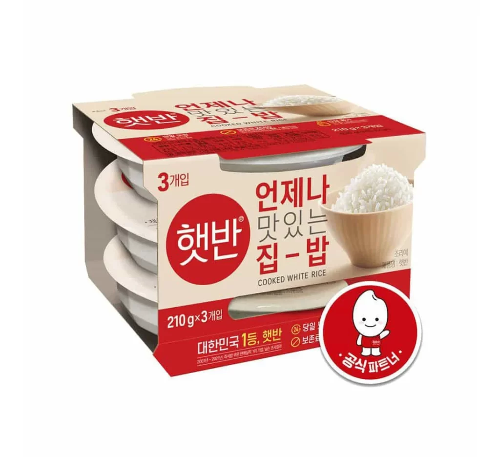 Rice Packaging Red White