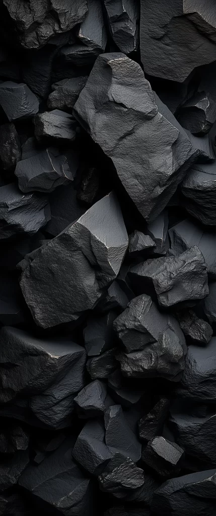 Rocks Dark Grayscale Abstract Rough