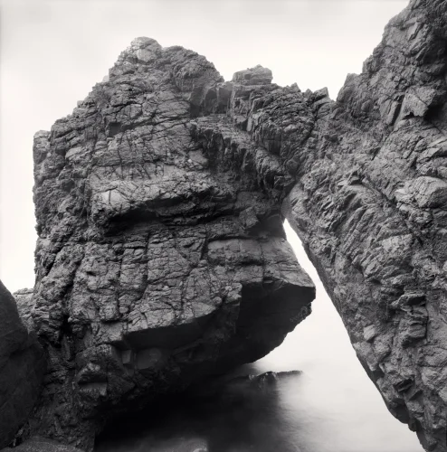 Rocks Textured High Contrast Mysterious Nature