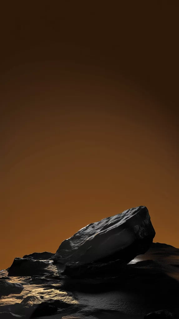 Rocky Terrain Dark Brown Dramatic