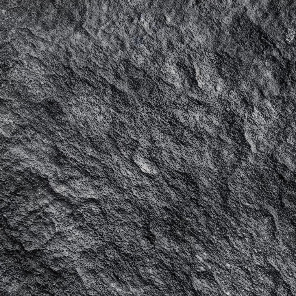 Rocky Terrain Grayscale Textured Natural Abstract