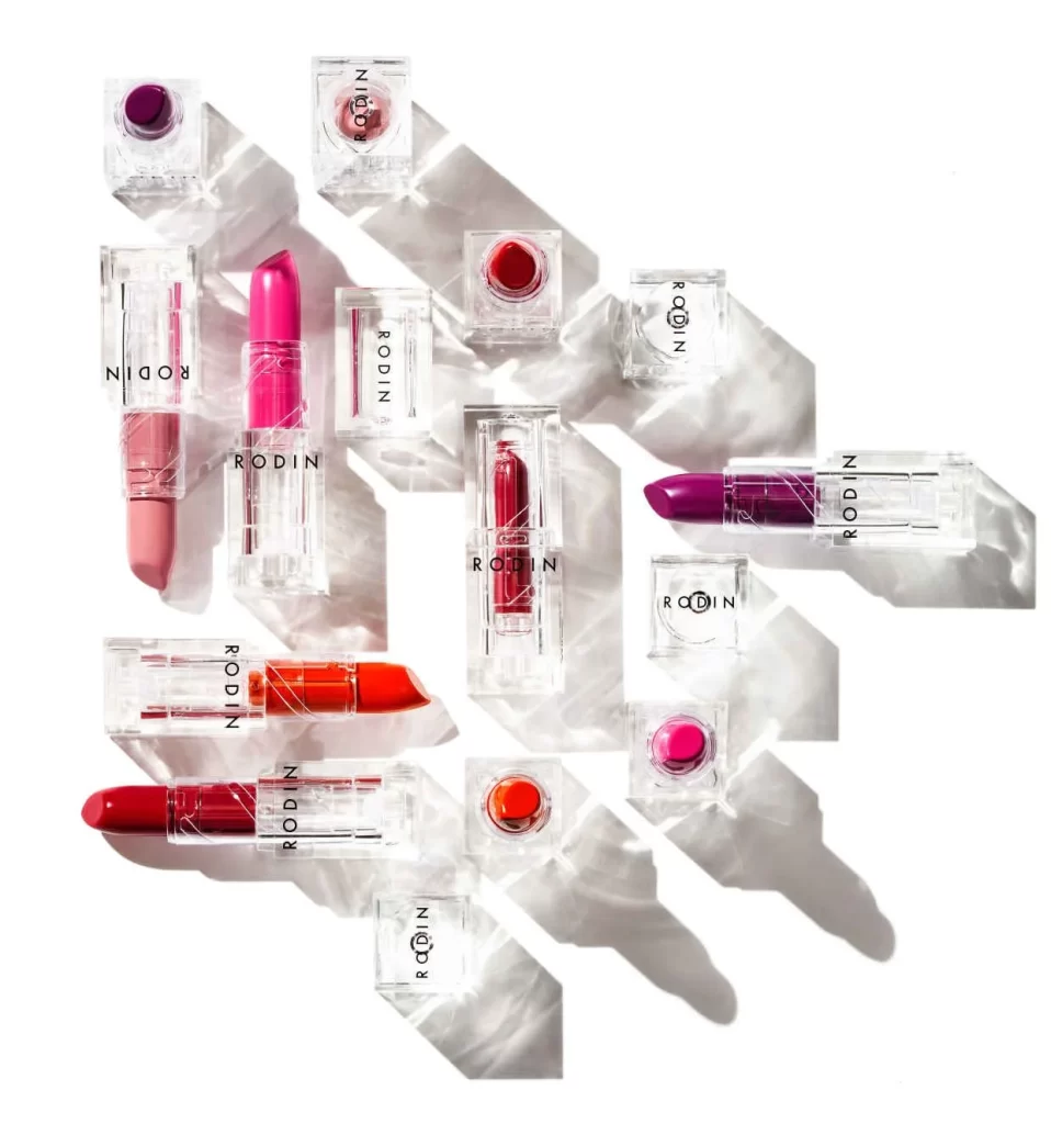 Rodin Transparent Lipstick Vibrant Colors Modern Cosmetics