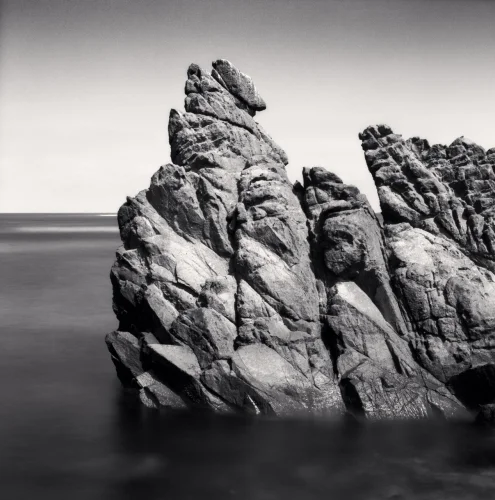 Rugged Seascape Textured High Contrast Moody