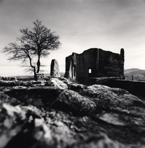 Ruins Dramatic High Contrast Mysterious Atmospheric Timeless