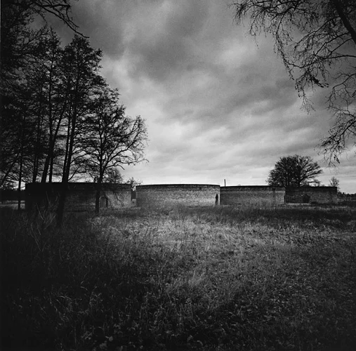 Ruins Dramatic High Contrast Atmospheric Mysterious Nature