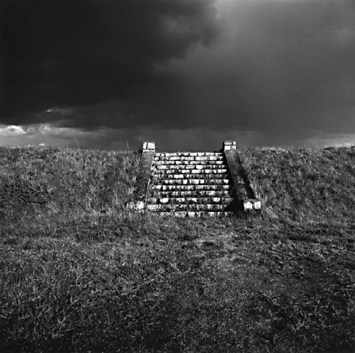 Ruins Dramatic High Contrast Mysterious Atmospheric Timeless