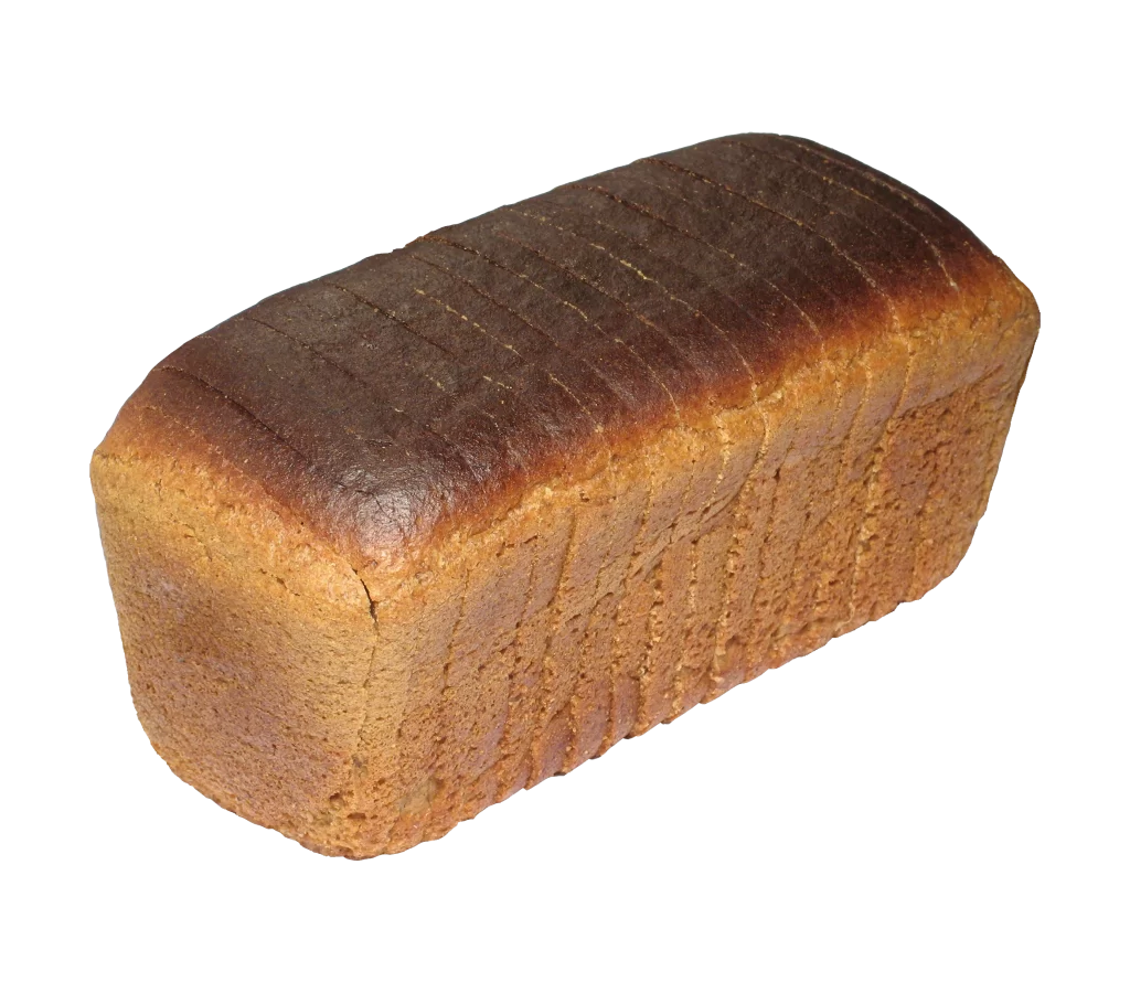 Rye Bread Dark Crust Golden Brown Crusty Texture Rectangular Loaf