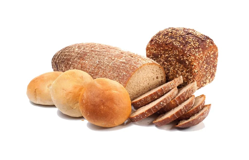 Rye Bread Whole Grain Crusty Sliced Rolls