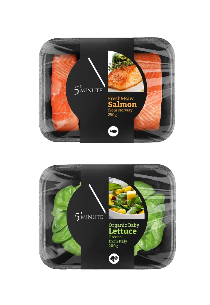 Salmon Lettuce Fresh Organic Norway Italy
