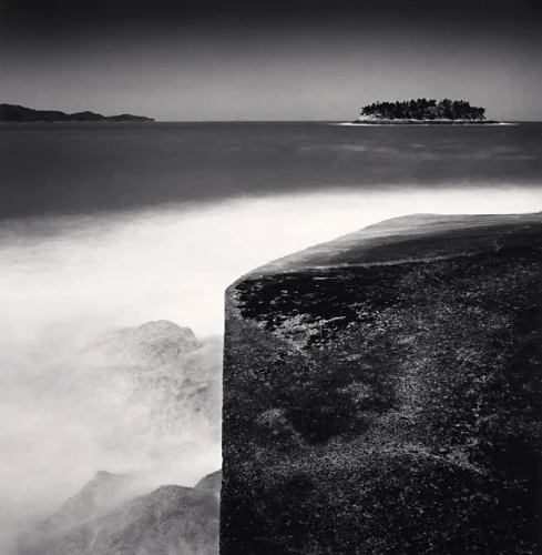 Seascape Dramatic High Contrast Textured Mysterious