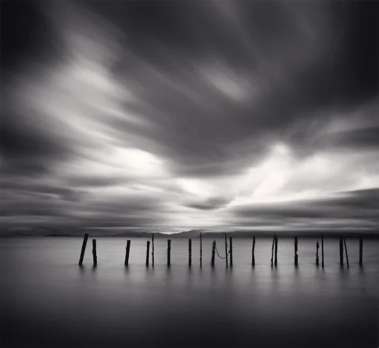 Seascape Dramatic High Contrast Moody Atmospheric