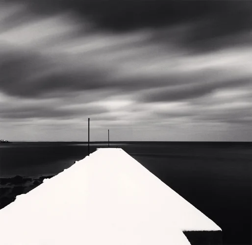 Seascape Dramatic High Contrast Minimalist Mysterious Atmospheric