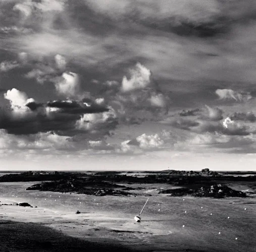 Seascape Dramatic High Contrast Moody Atmospheric