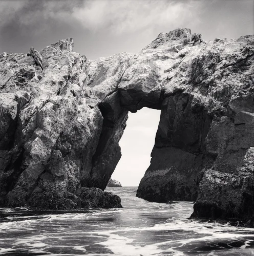 Seascape Dramatic Textured High Contrast Mysterious