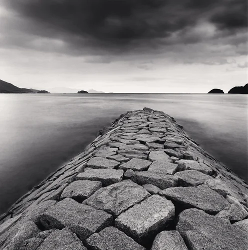 Seascape Dramatic Textured High Contrast Moody