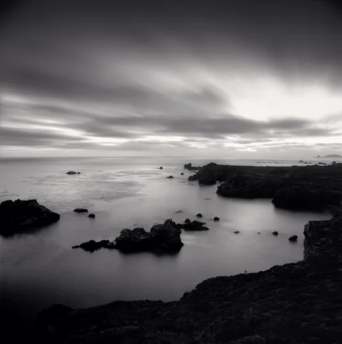 Seascape Dramatic Textured High Contrast Moody