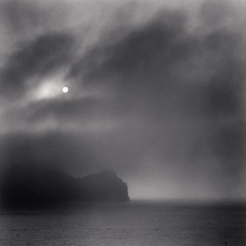 Seascape Foggy Dramatic High Contrast Mysterious Atmospheric