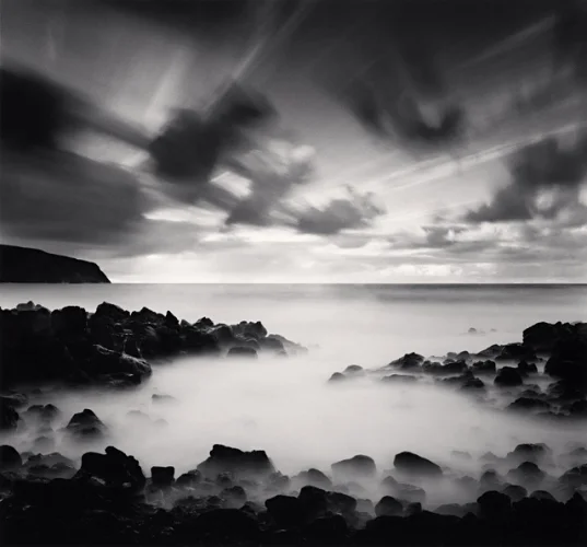 Seascape Foggy Dramatic Textured High Contrast Mysterious