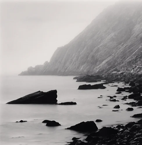 Seascape Foggy Dramatic Textured High Contrast Mysterious