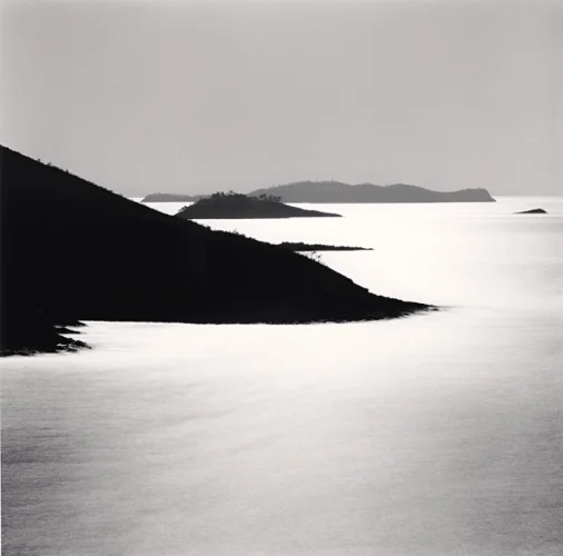 Seascape High Contrast Minimalist Dramatic Mysterious