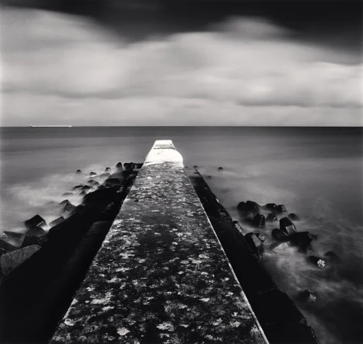 Seascape Long Exposure Dramatic Textured High Contrast Mysterious