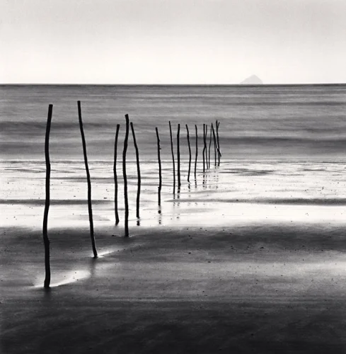 Seascape Minimalist High Contrast Mysterious Timeless