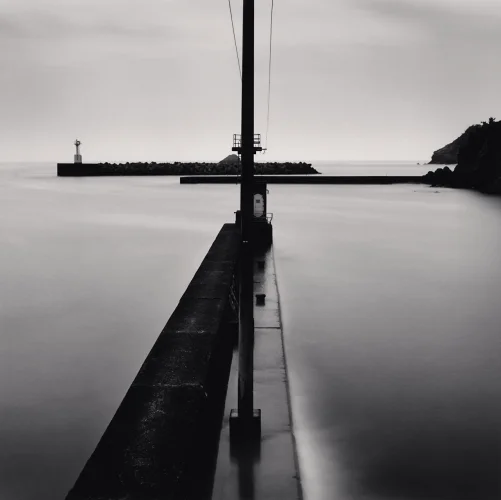 Seascape Minimalist High Contrast Moody