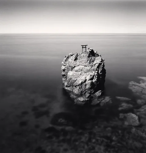 Seascape Minimalist Textured High Contrast Mysterious