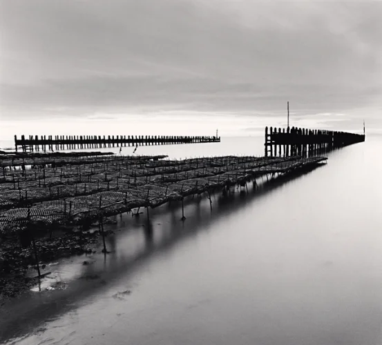 Seascape Minimalist Textured High Contrast Serene