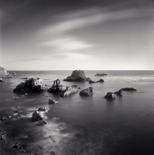 Seascape Textured High Contrast Moody Mysterious