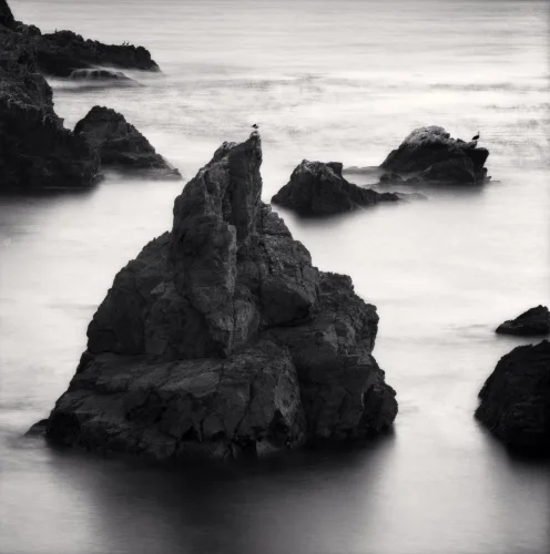 Seascape Textured High Contrast Moody Mysterious