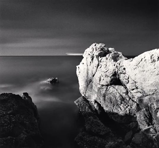 Seascape Textured High Contrast Dramatic Mysterious