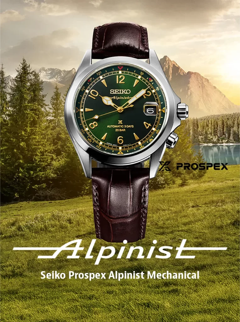 Seiko Prospx Alpinist Mechanical Watch