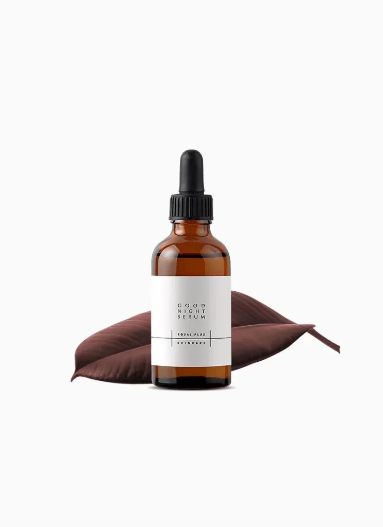 Serum Amber Glass Bottle Simple Skincare