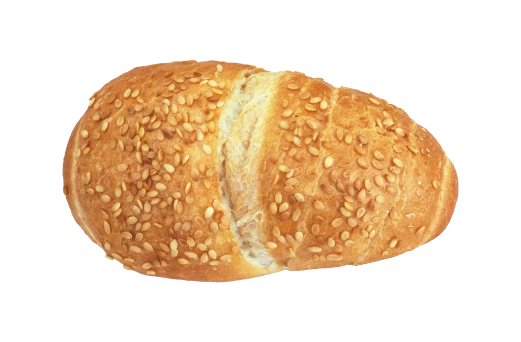 Sesame Roll Golden Brown Crusty Soft Inside