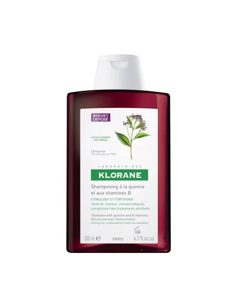 Shampoo Bottle Transparent Red Green Label Haircare