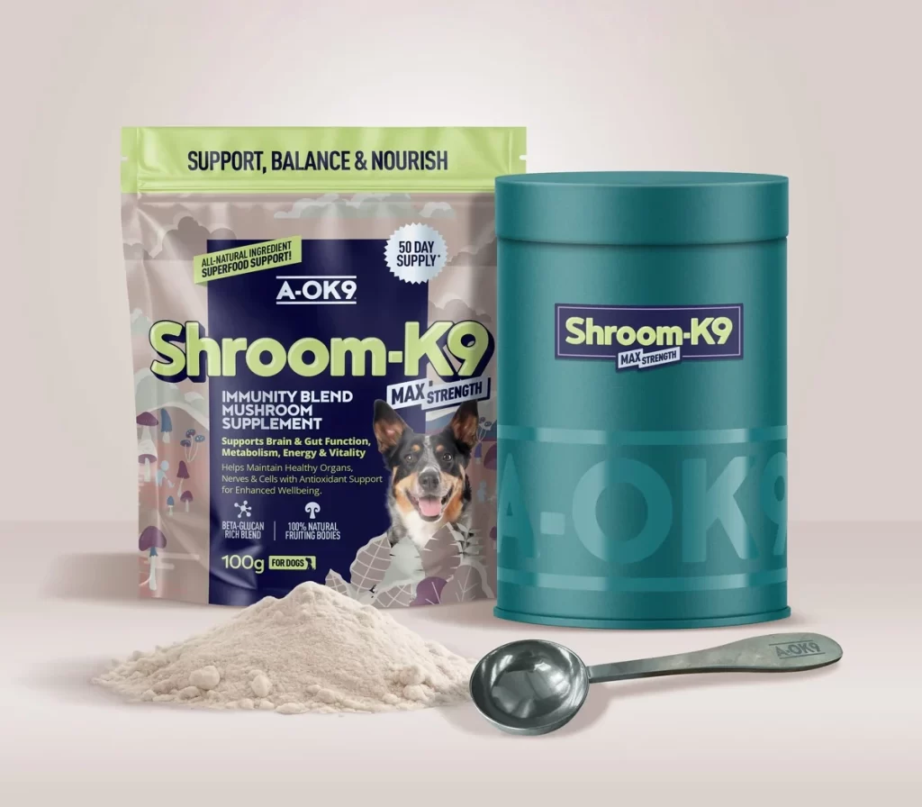 Shroom K9 Immunity Blend Mushroom Supplement