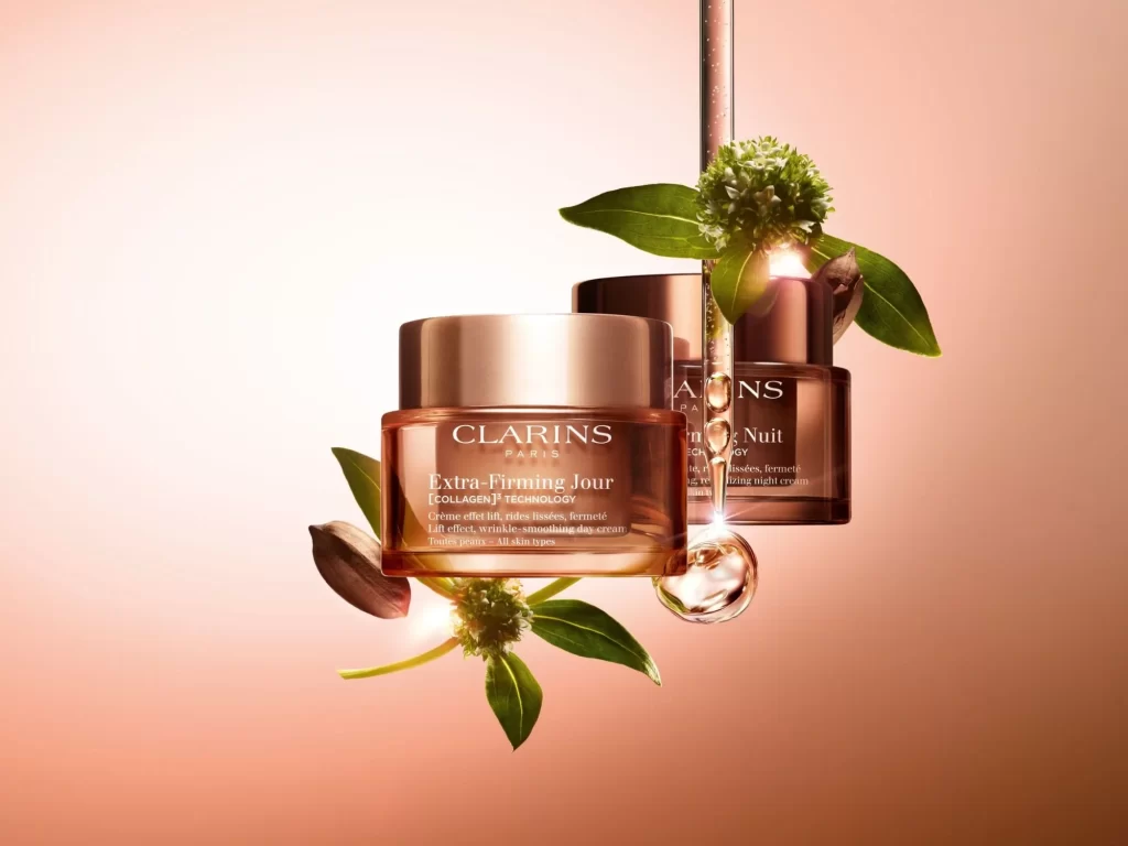 Skincare Products Brown Green Luxurious Natural