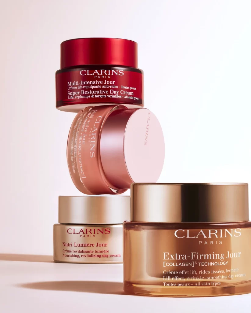 Skincare Products Red Gold Creams Luxurious