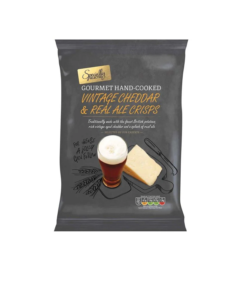 Snack Dark Grey Cheddar Real Ale