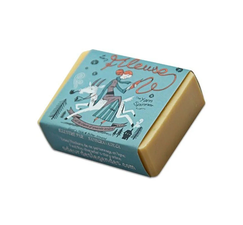 Soap Box Blue Illustration Skincare