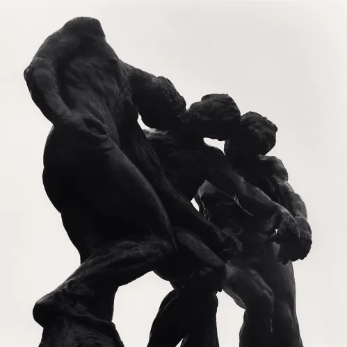 Statue Dramatic High Contrast Moody