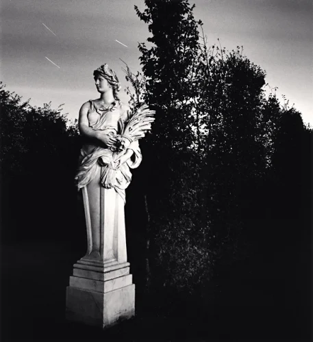Statue Dramatic High Contrast Moody Nature