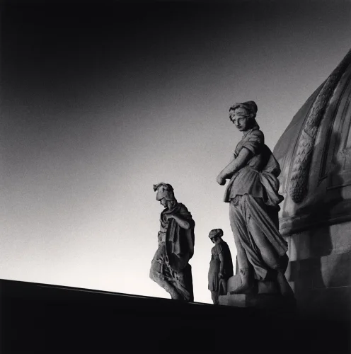 Statue Dramatic High Contrast Moody