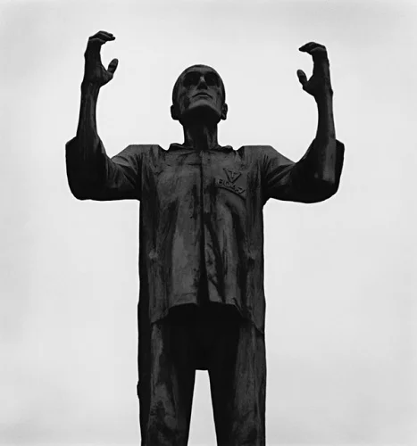 Statue High Contrast Dramatic Textured Mysterious