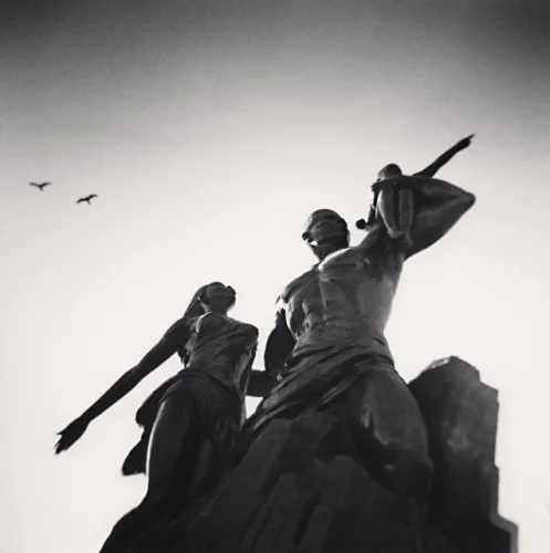 Statue High Contrast Dramatic Mysterious