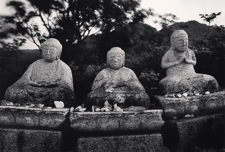 Statue Textured High Contrast Mysterious Atmospheric