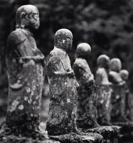 Statue Textured High Contrast Mysterious Atmospheric Timeless